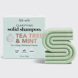 kitsch solid shampoo tea tree mint