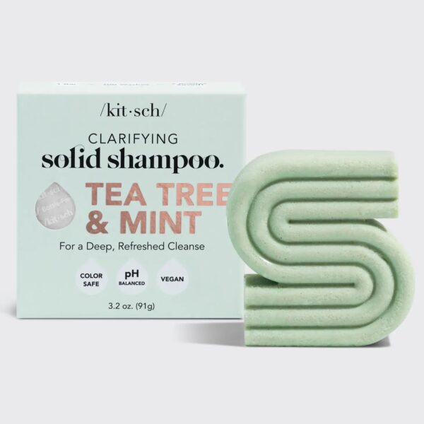 kitsch solid shampoo tea tree mint