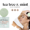 kitsch solid shampoo tea tree mint