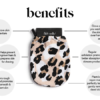 Exfoliating Glove - Leopard